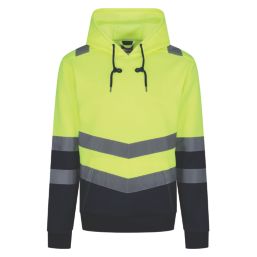 Regatta Pro Hi-Vis Hoodie Yellow Large 46" Chest