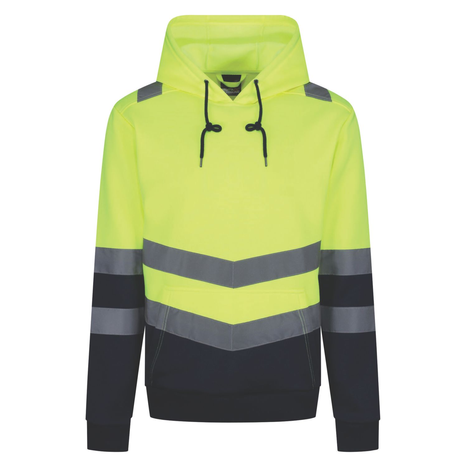 Regatta Pro Hi-Vis Hoodie Yellow Large 46" Chest (505JU)
