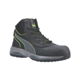 Puma Rapid Mid Size 6.5  Black Water-Resistant  Safety Boots
