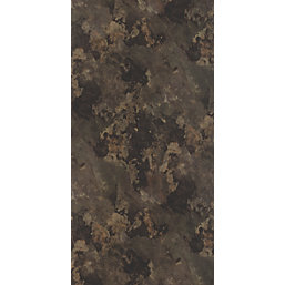 Splashwall Elite Volcanic Stone Bathroom Wall Panel Stone Brown 600mm x 2420mm x 10mm