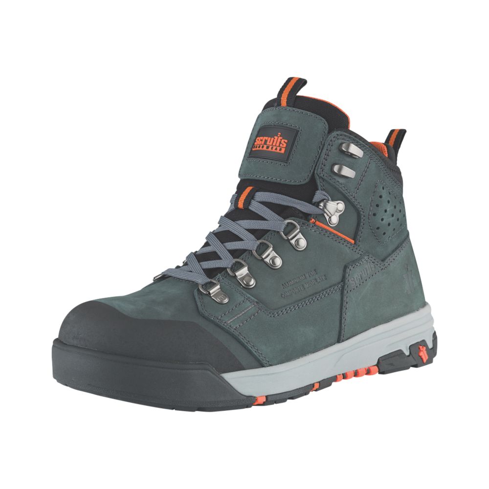 Scruffs Hydra Size Teal Waterproof Safety Boots Screwfix