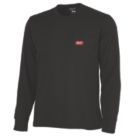 Milwaukee  Long Sleeve T-Shirt Black Medium 40-42" Chest