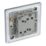 LAP  20A 16AX 2-Gang 2-Way Light Switch  Slate Grey