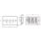 Knightsbridge  3-Gang 2-Way LED Intelligent Dimmer Switch  Brushed Brass