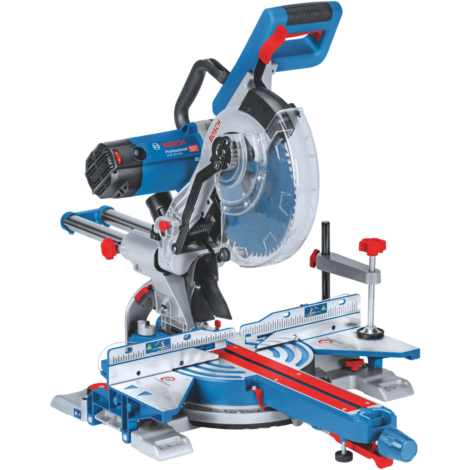 Bosch GCM 350-254 254mm Electric Double-Bevel Sliding Mitre Saw 110V (505RT)