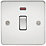 Knightsbridge  20A 1-Gang DP Control Switch Polished Chrome with LED