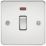 Knightsbridge  20A 1-Gang DP Control Switch Polished Chrome with LED
