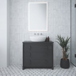 Light Tech Mirrors Sienna 2  Rectangular Illuminated LED Mirror With 2200lm LED Light 900mm x 600mm