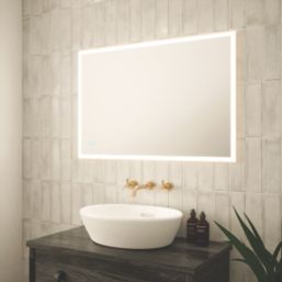 Light Tech Mirrors Sienna 2  Rectangular Illuminated LED Mirror With 2200lm LED Light 900mm x 600mm