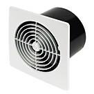 Manrose LP150STW 150mm Axial Kitchen Extractor Fan with Timer White 240V