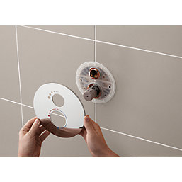 Ideal Standard Concept Easybox Slim Concealed Thermostatic Mixer Shower Valve Fixed Chrome