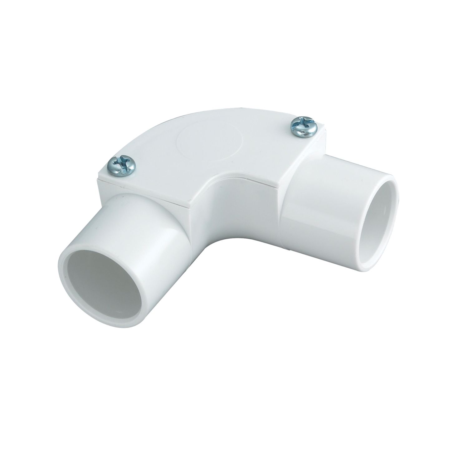 Tower White Inspection Elbow 20mm (50679)