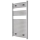 Refurb Blyss 1100mm x 600mm 1303BTU Chrome Curved  Towel Radiator