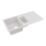 Swirl Erzen 1.5 Bowl  White Composite Sink 1000mm x 500mm