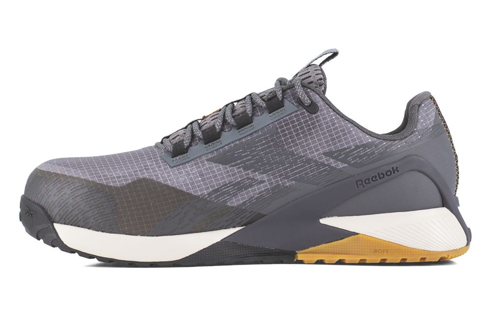 Reebok Nano X1 Adventure Size 11 Grey Water-Resistant Safety