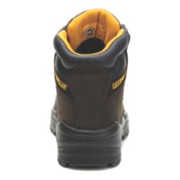 CAT Striver Max S3 Size 14  Brown Water-Resistant Steel Toe Cap Safety Boots