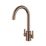 Clearwater Rococo Monobloc Mixer Tap Brushed Copper PVD