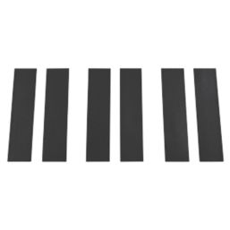 Flexifire  Graphite Intumescent Hinge Pads 75mm 6 Pack