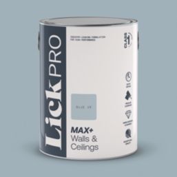 LickPro Max+ 5Ltr Blue 16 Eggshell Emulsion  Paint