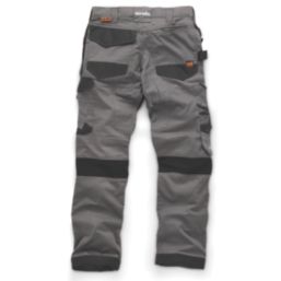 Scruffs Trade Holster Work Trousers Graphite 36" W 29" L
