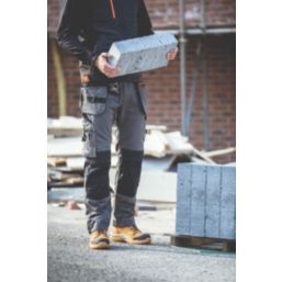 Scruffs Trade Holster Work Trousers Graphite 36" W 29" L