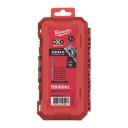 Milwaukee SDS-Plus MX4 Masonry Drill Bits 7 Piece Set
