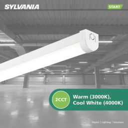 Sylvania Start Single 5ft LED Batten Light 28-52W 3900-7300lm 220-240V