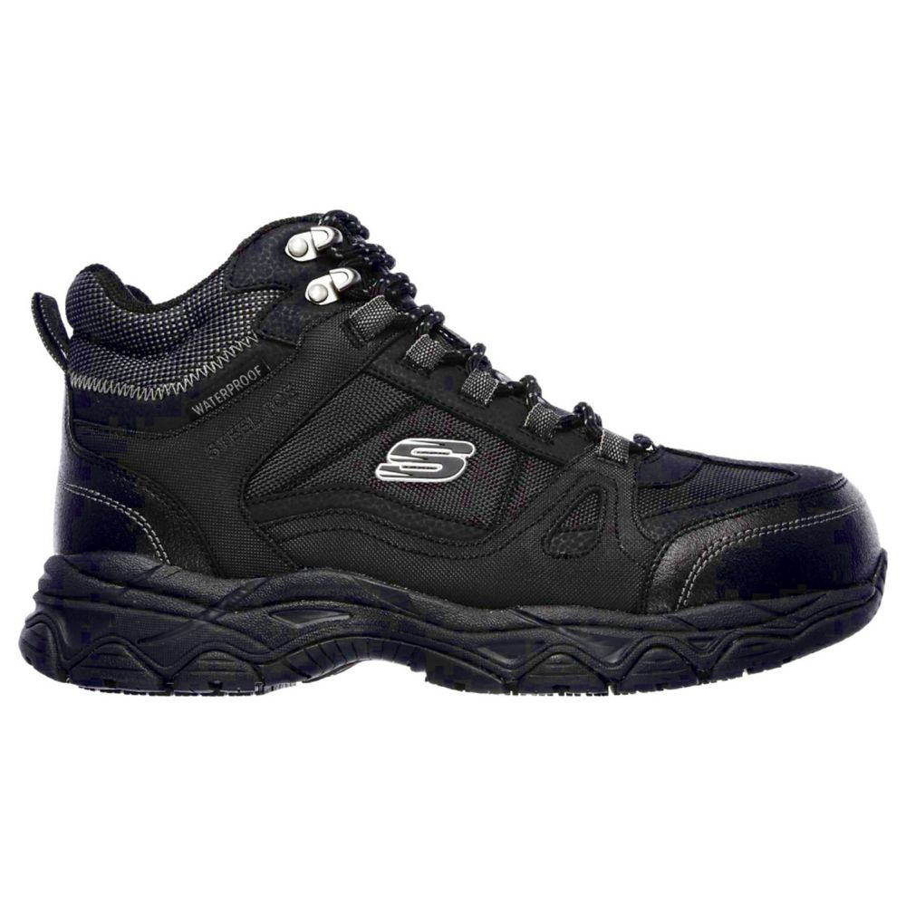 sponsoreret Måned Skabelse Skechers Ledom Safety Boots Black Size 9 - Screwfix