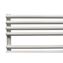 Towelrads 600mm x 1000mm 1289BTU White Flat Designer Towel Radiator