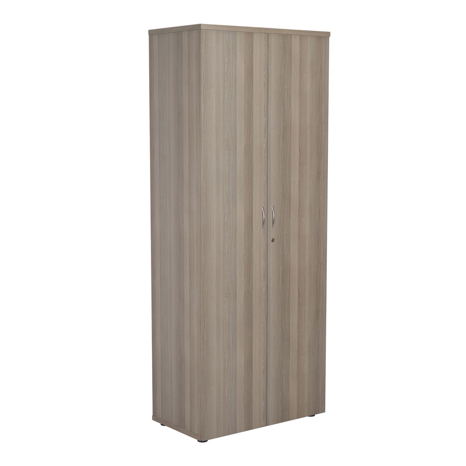 TC Group 4-Shelf Cupboard Grey Oak 800mm x 2000mm (506TT)