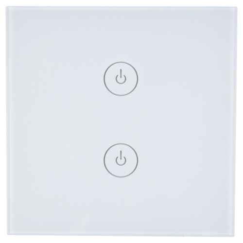 TCP Smart WiFi 2-Gang Wall Switch