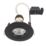 Saxby Cast Tilt  Recessed Downlight Matt Black