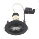 Saxby Cast Tilt  Recessed Downlight Matt Black
