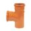 FloPlast Push-Fit 87.5° Double Socket Equal Junction 110mm
