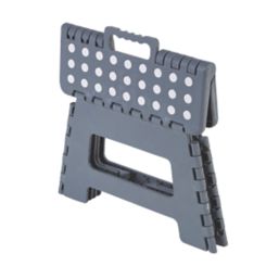 Essentials 1 Step 220mm Folding Step Stool With Platform