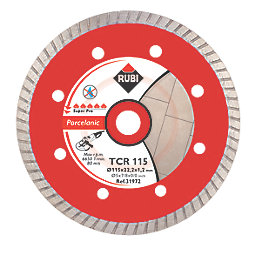 Rubi TCR Tile Diamond Blade 115mm x 22.2mm