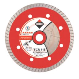 Rubi TCR Tile Diamond Blade 115 x 22.2mm
