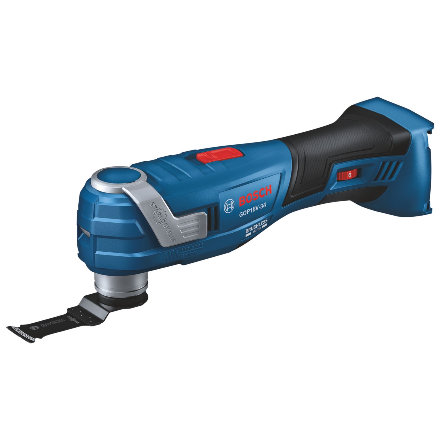 Bosch GOP 18V-34 Professional 18V Li-Ion AMPShare Brushless Cordless Multi-Tool - Bare (507CP)