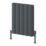 Reina Loco Double 600mm x 470mm 1757BTU Anthracite Vertical Designer Radiator