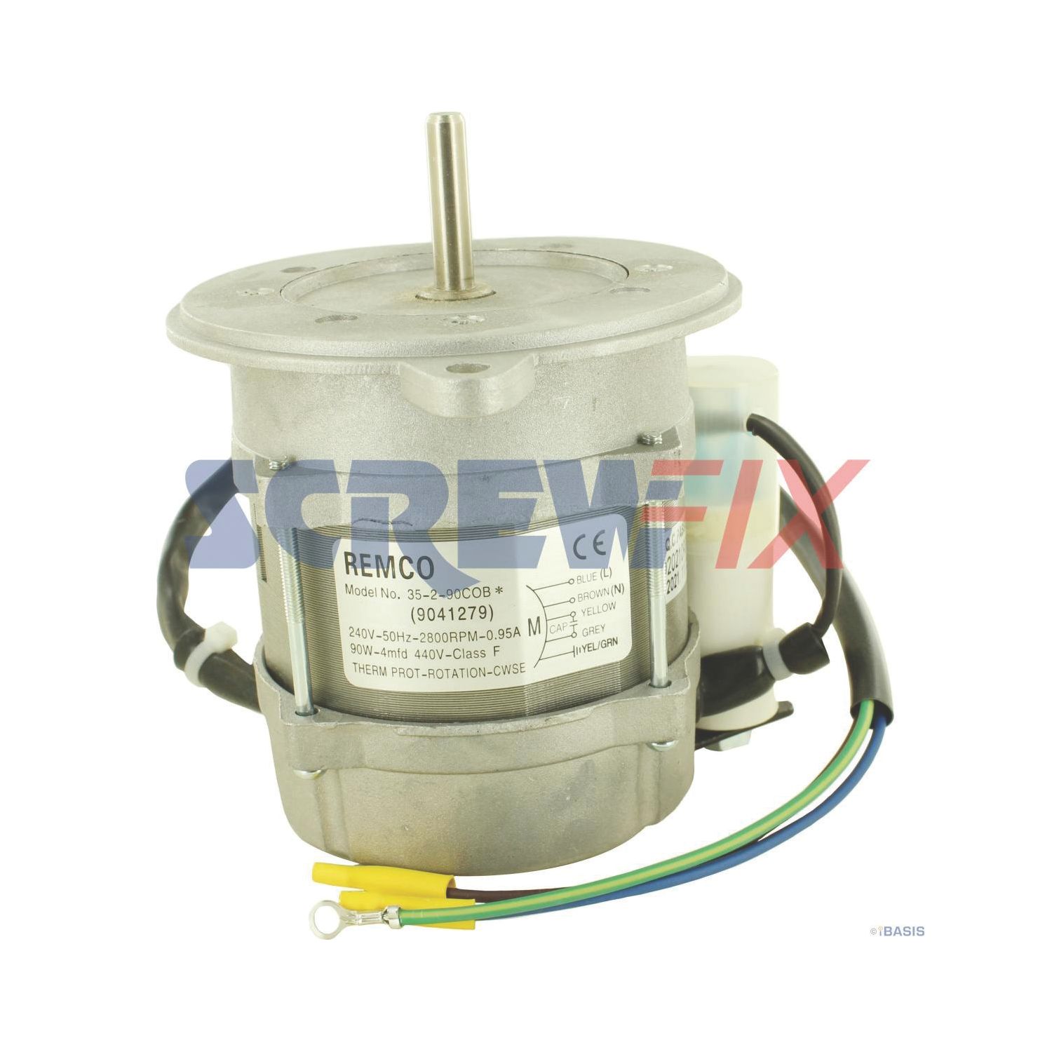Ideal Heating 004551 FAN MOTOR ASSEMBLY SUPER PLUS (507GW)