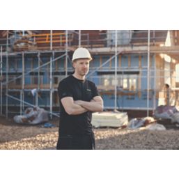 Apache Delta Short Sleeve T-Shirt Black Large 45" Chest