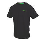 Apache Delta Short Sleeve T-Shirt Black Large 45" Chest
