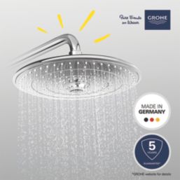 Grohe Vitalio Joy Universal
 Adjustable Shower Head Chrome 260mm