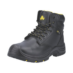 Amblers AS303C Metal Free   Safety Boots Black Size 12