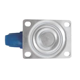 Essentials Heavy Duty Swivel Castor 125mm Blue