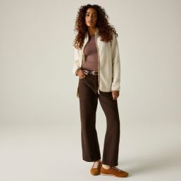 Regatta Frankie Womens Fleece Light Vanilla/Barleycorn Size 14