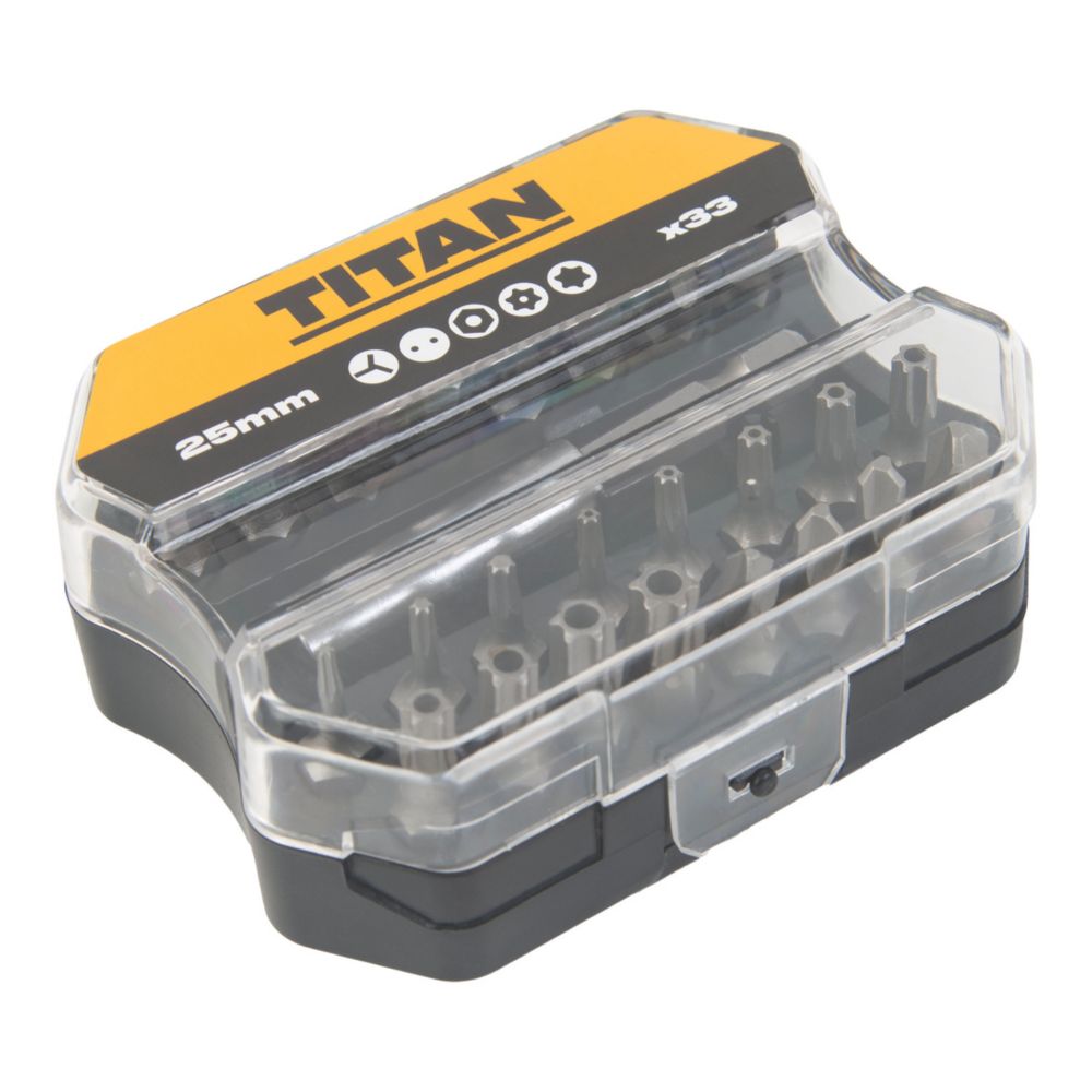 Titan 160-Piece SAE Hex Head Set Screw Assortment - Mixed Sizes In Storage Case