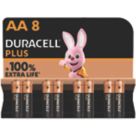 Duracell Plus AA Alkaline Batteries 8 Pack