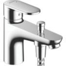 Hansgrohe Vernis Blend Monotrou  Chrome 146mm Deck Mounted Single Control Manual Shower Mixer Tap