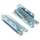 Hafele Zinc-Plated  Swing-Up Stays 150mm x 50mm 2 Pack